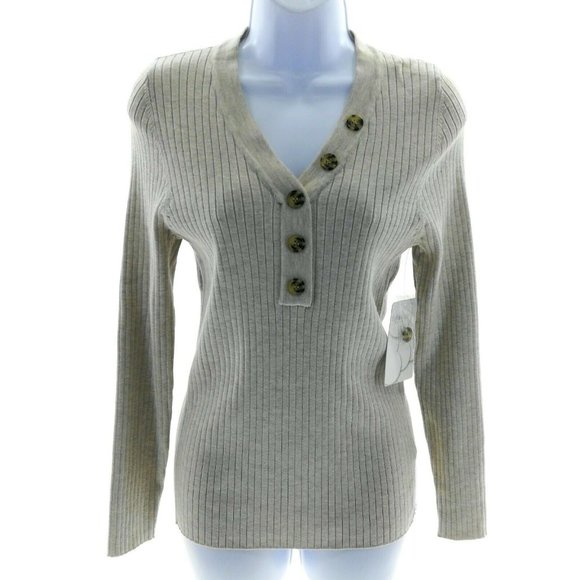 Full Circle Tops - Full Circle Juniors Beige Top Size XL
